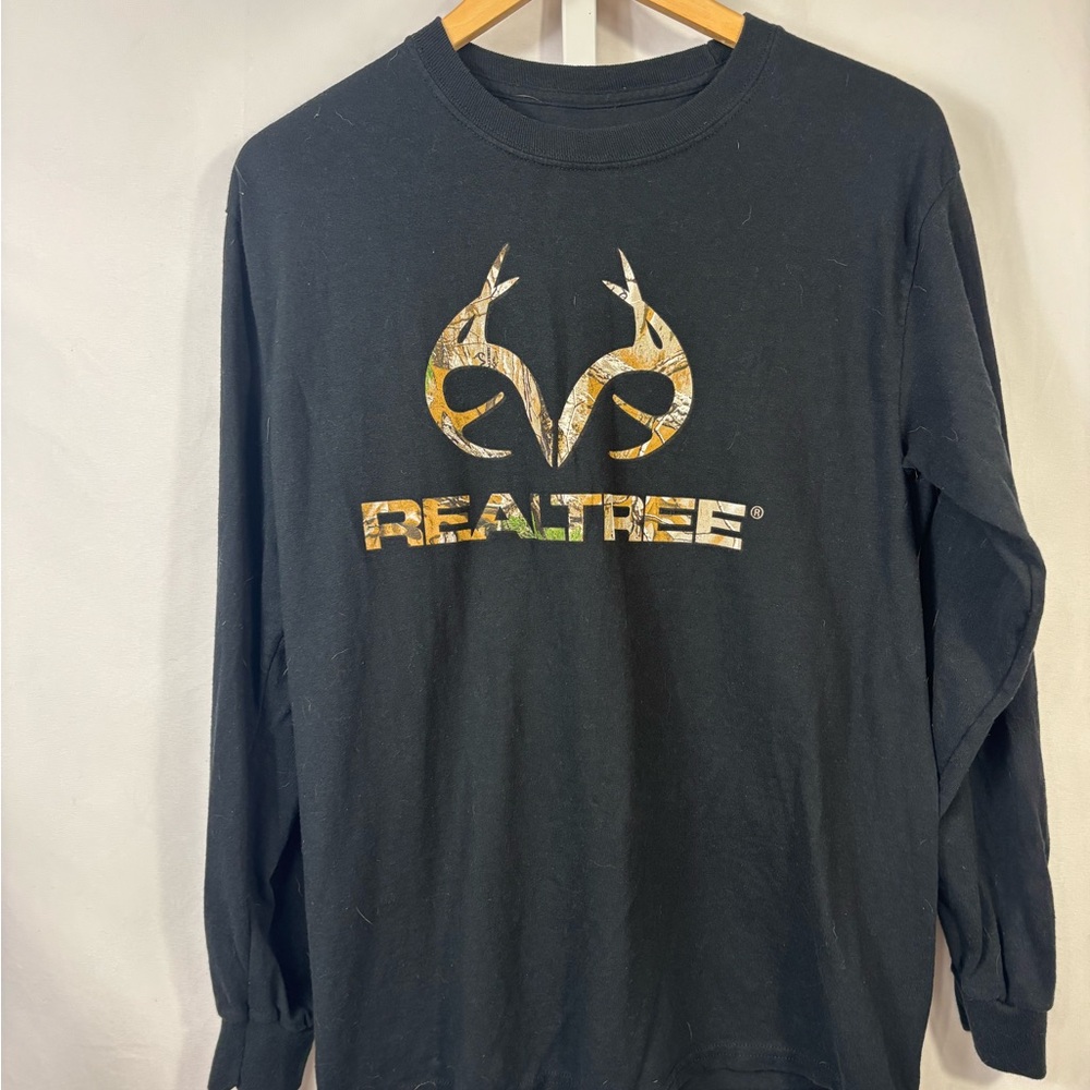 Realtree Black Cotton Tee